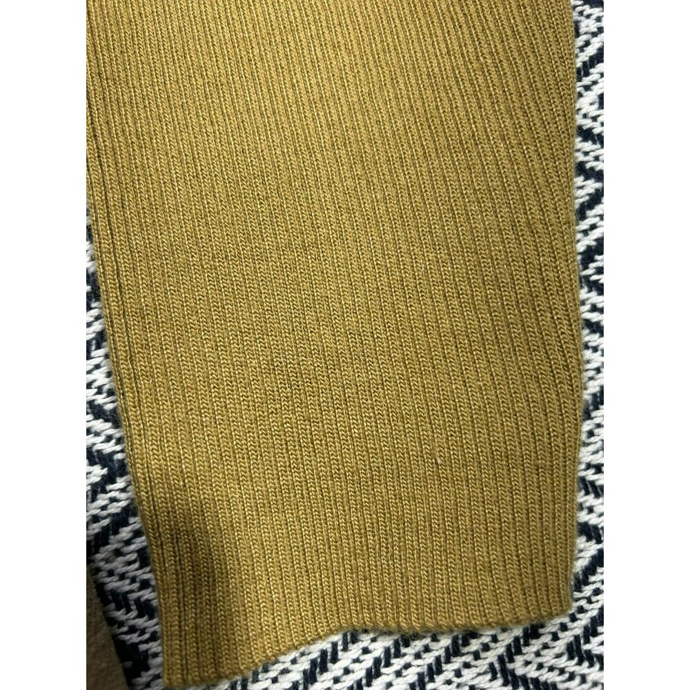 Coldwater Creek Women's Large Beige Faux Suede Jacket Knit Sleeves & Zip Closure - Picture 5 of 6
